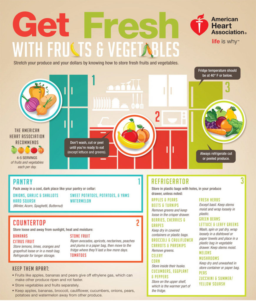 Food Storage Infographic