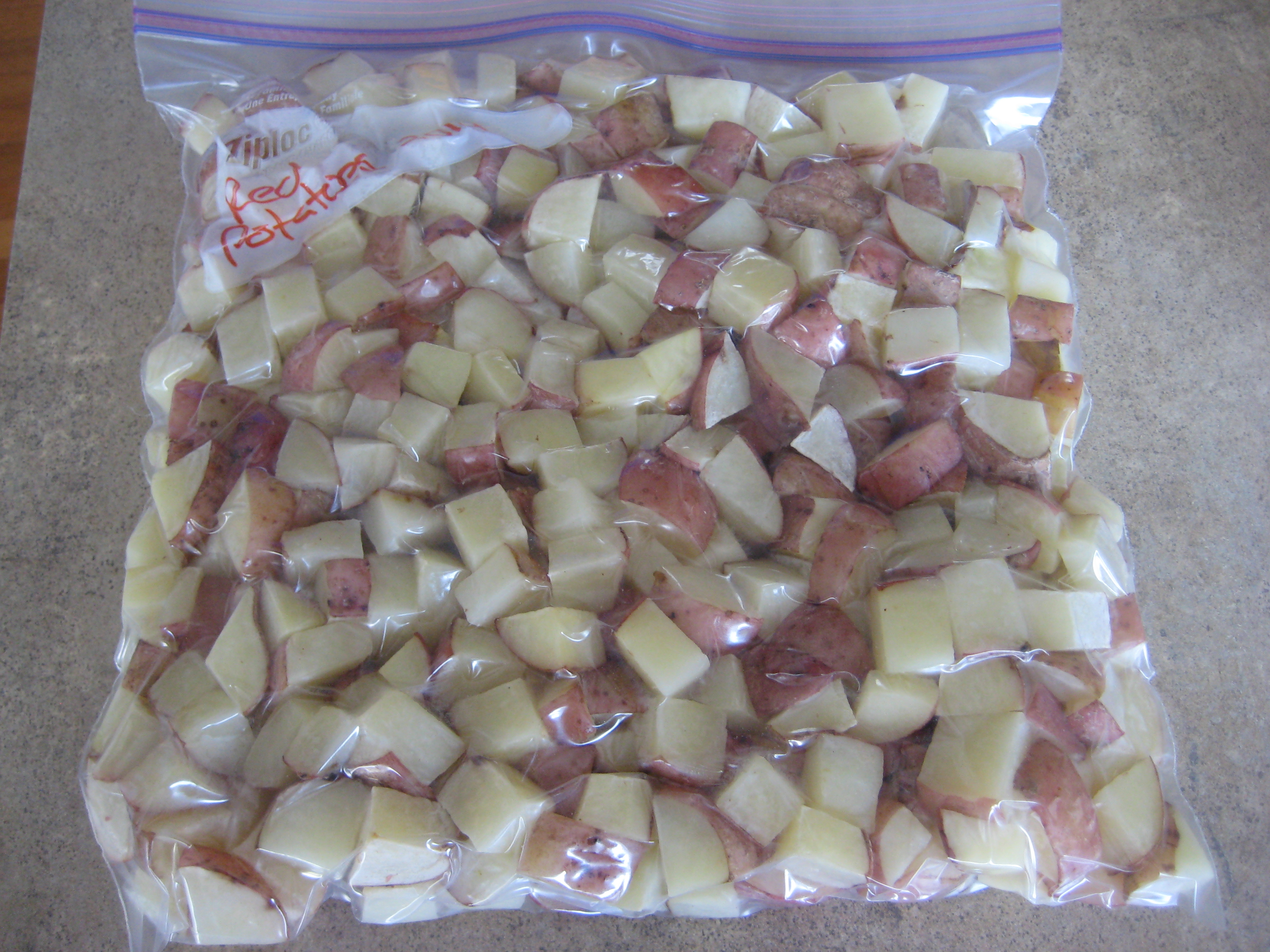 How to Freeze Raw Potatoes