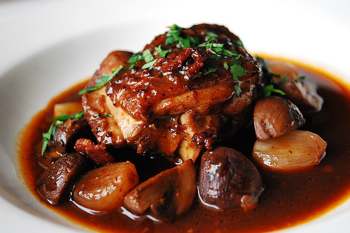 Slow Cooker Coq Au Vin (How to Cook a Rooster)