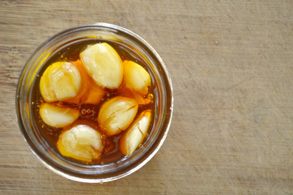 Honey-Infused Garlic