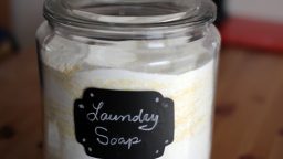 Make Your Own Powdered Laundry Detergent