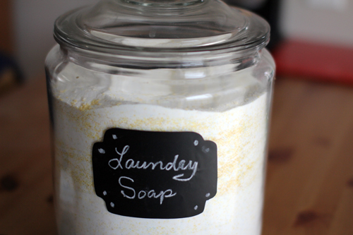 Make Your Own Powdered Laundry Detergent