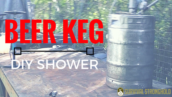 Beer Keg Portable Hot Shower (Video)