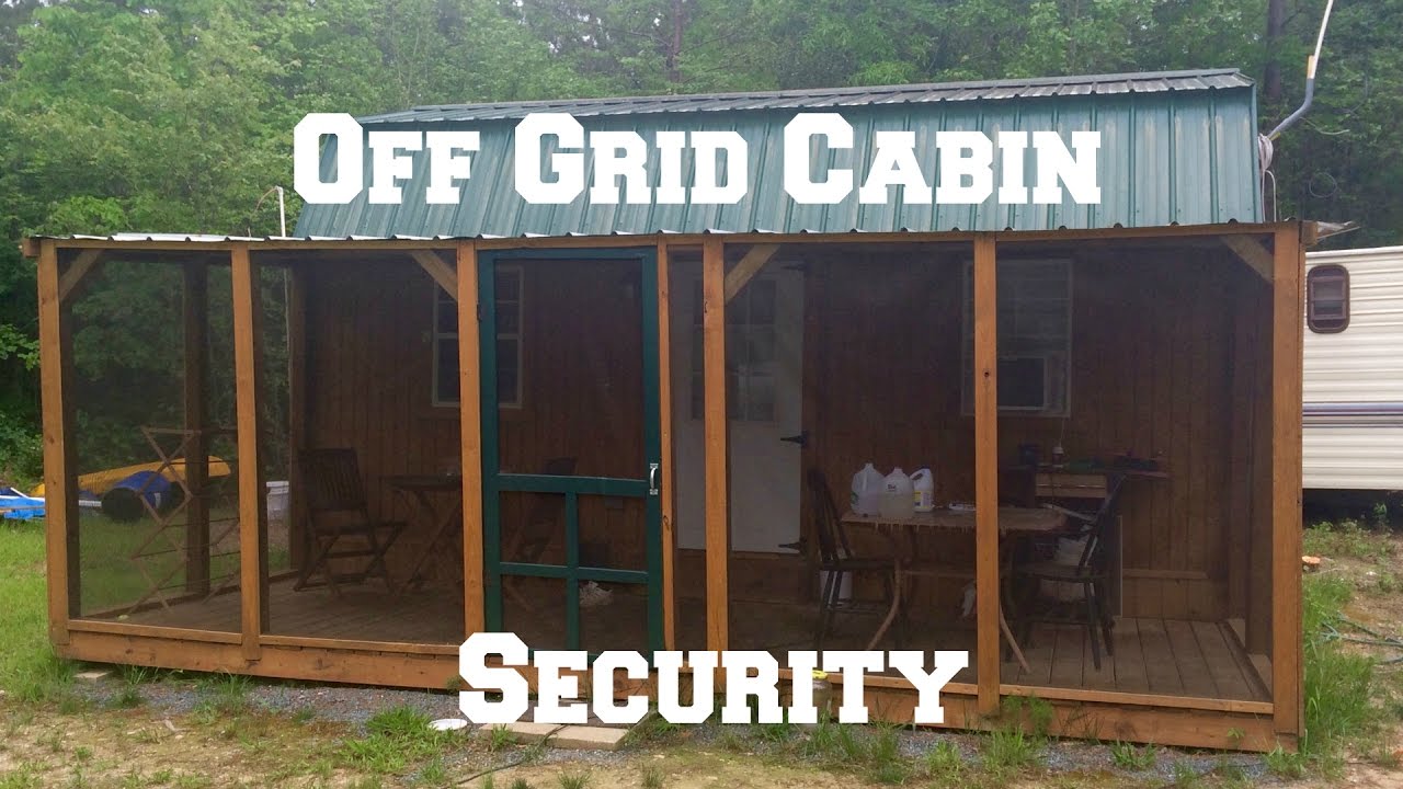 Off-Grid Cabin Security (Video)