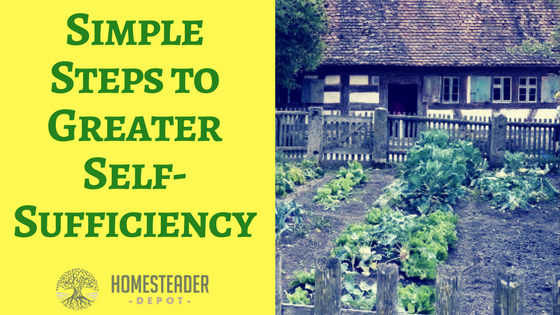 Simple Steps to Greater Self-Sufficiency