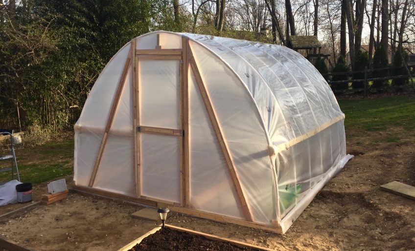 DIY PVC Hoop Greenhouse (Video)