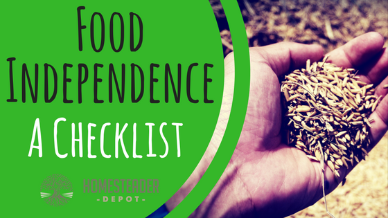 18 Ways to Become Food Independent