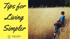 Tips for Living Simpler
