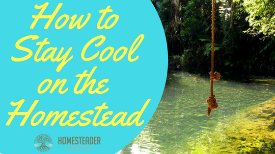 How to  Stay Cool on the Homestead