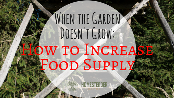 When the Garden Doesn’t Grow-