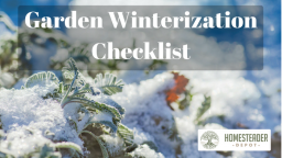 Easy Checklist to Winterize Your Garden